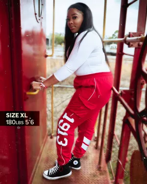 3M DELTA CARGO PANTS RED/WHITE