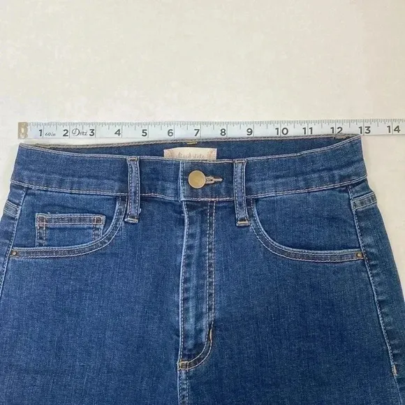 Altar’d State high rise blue jean shorts Sz 3 women’s