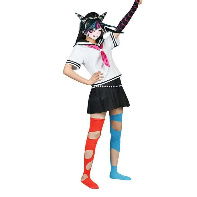 Anime Danganronpa: Trigger Happy Havoc Mioda Ibuki Uniform Cosplay Costumes