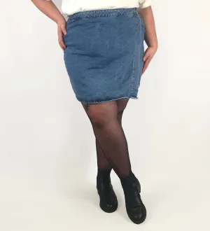Asos denim mini skirt size UK20
