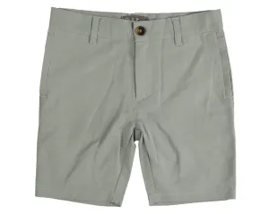 Bermuda green linen shorts by Belati