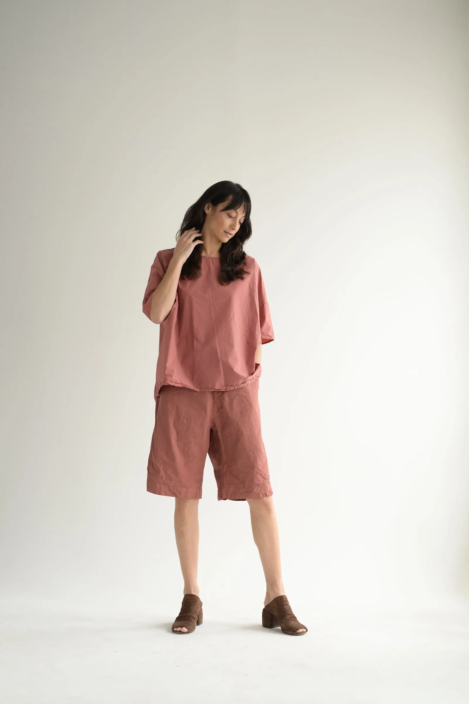 Bermuda Shorts CC in Coral