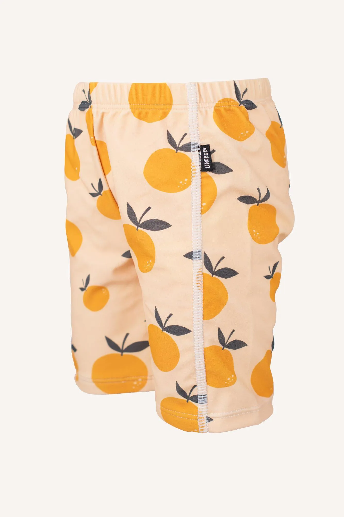 BERMUDA TRUNKS - GOLD/GREY