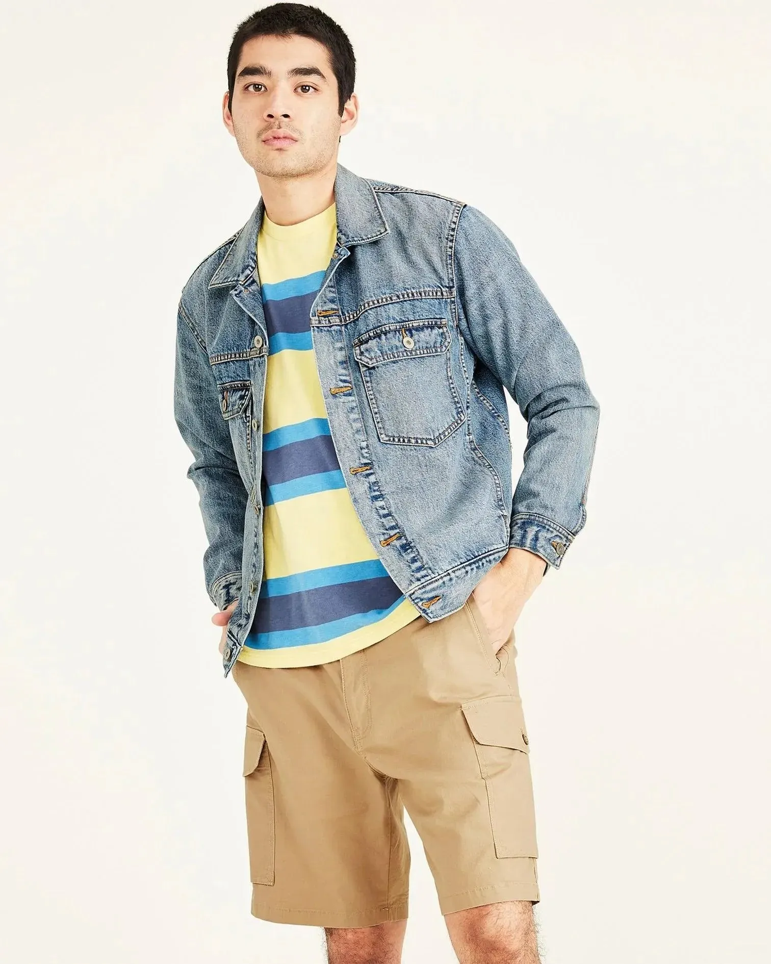 Bermudas Dockers Cargo Harvest Gold