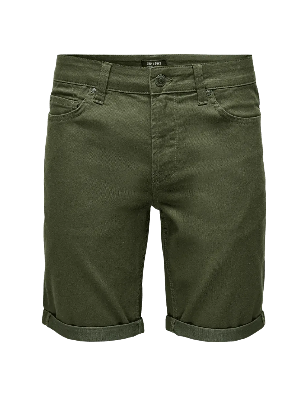 Bermudas Only&Sons Regular Ply Twill Dark Olive