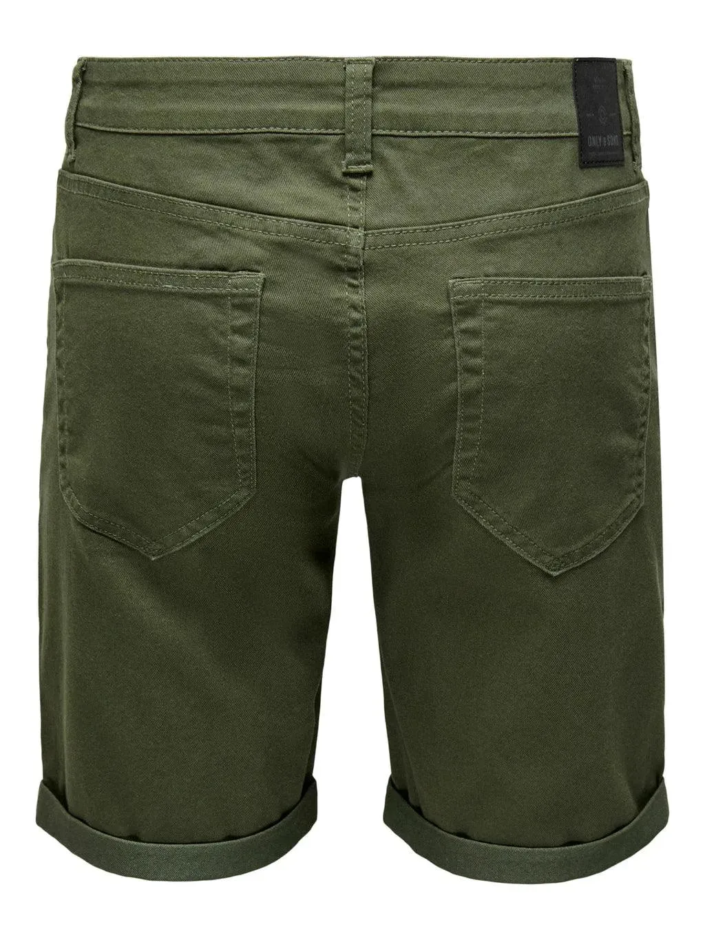 Bermudas Only&Sons Regular Ply Twill Dark Olive