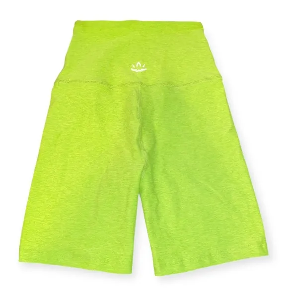 Beyond Yoga High Waisted Neon Green Bike Shorts - Size S