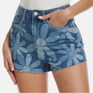 Blank NYC The Reeve High Rise Ribcage Daisy Shorts/ Size: 27