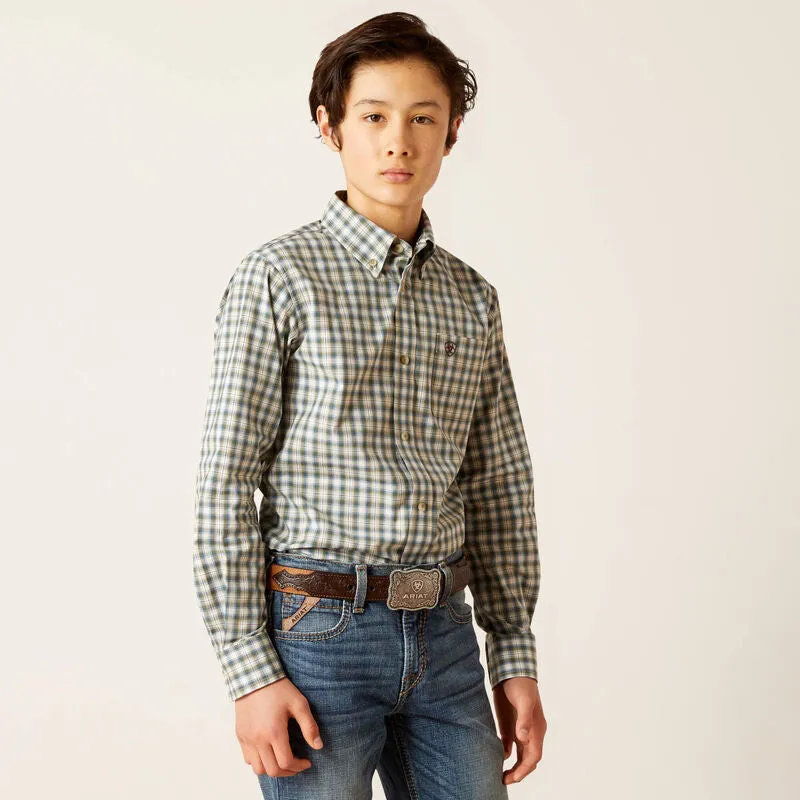 Boy's Ariat Pro Series Blake Classic Fit Shirt