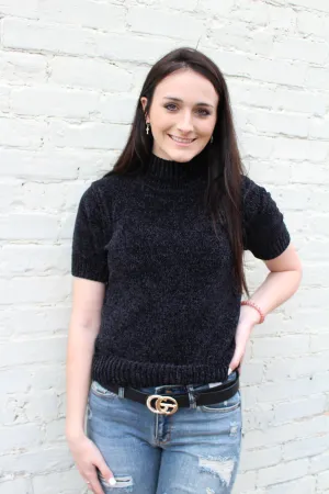 Brisk Days Sweater: Black