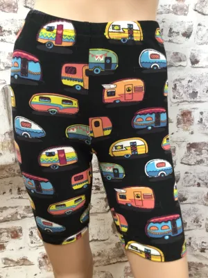 Camping Anyone Biker Shorts
