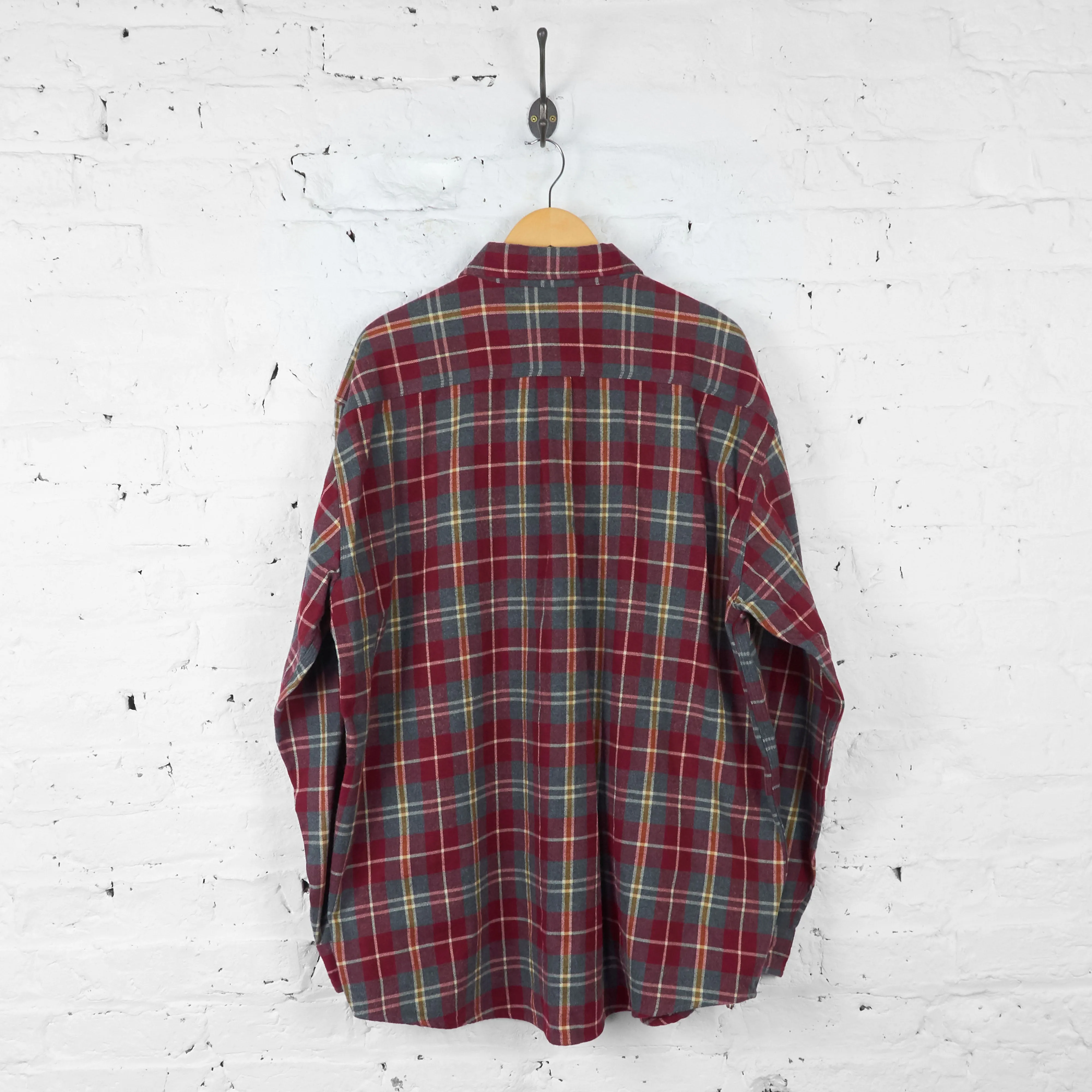 Carhartt Plaid Check Shirt - Red - XL