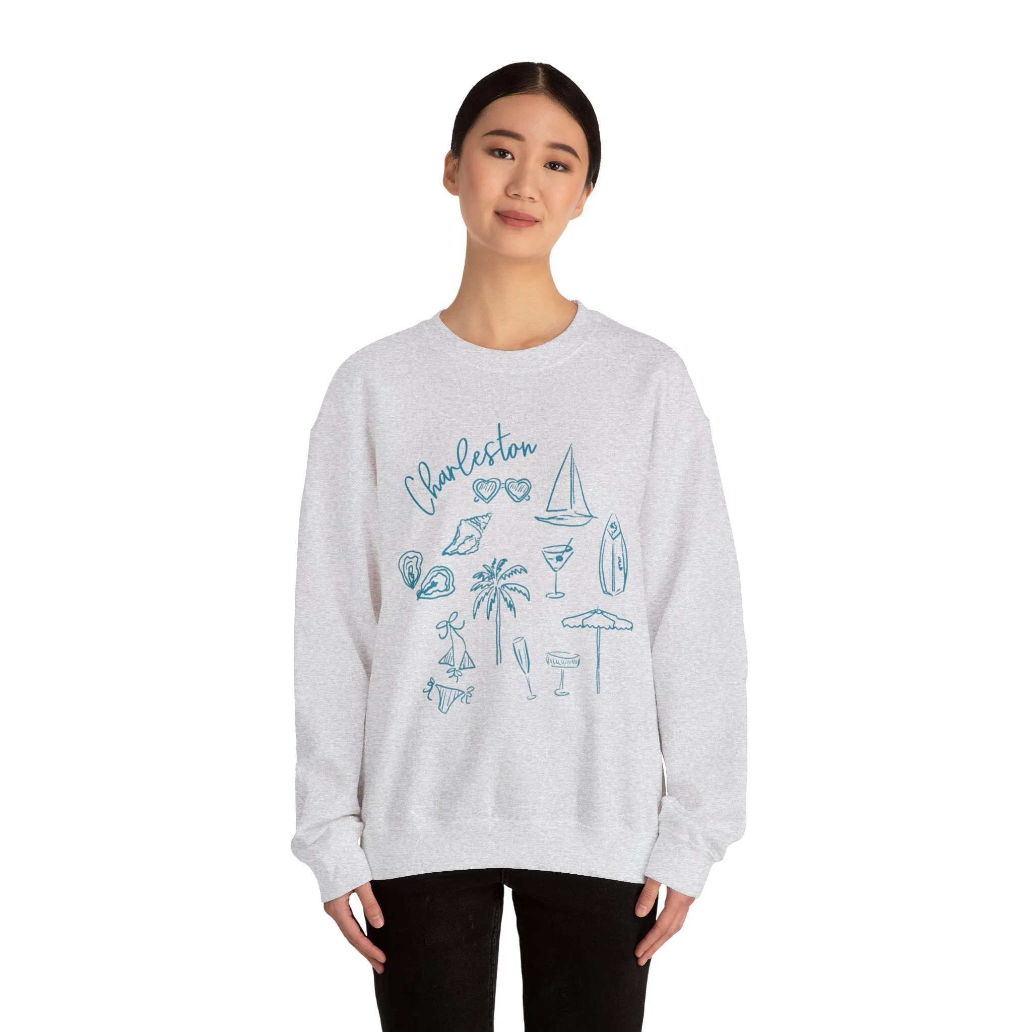 CHARLESTON IN BLUE - Crewneck (POS)