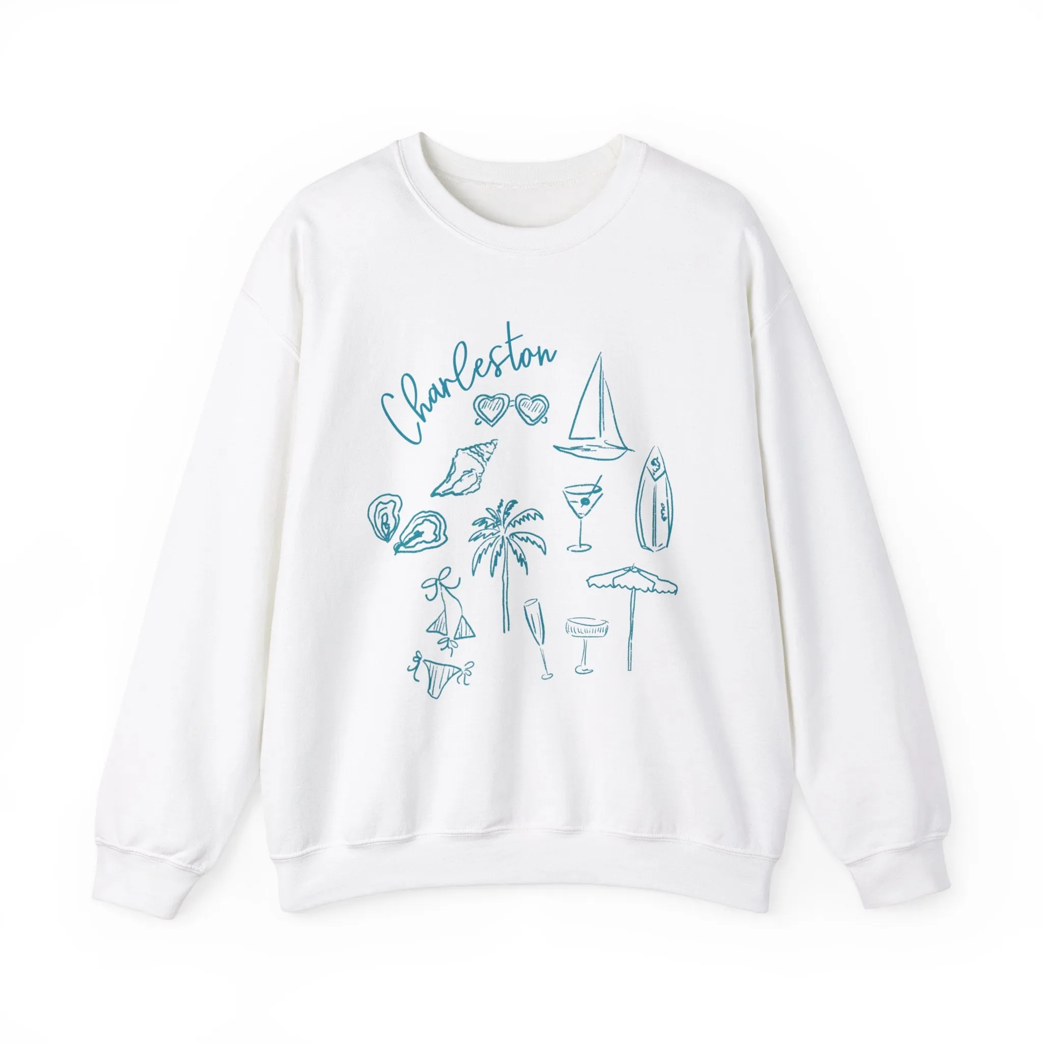 CHARLESTON IN BLUE - Crewneck (POS)