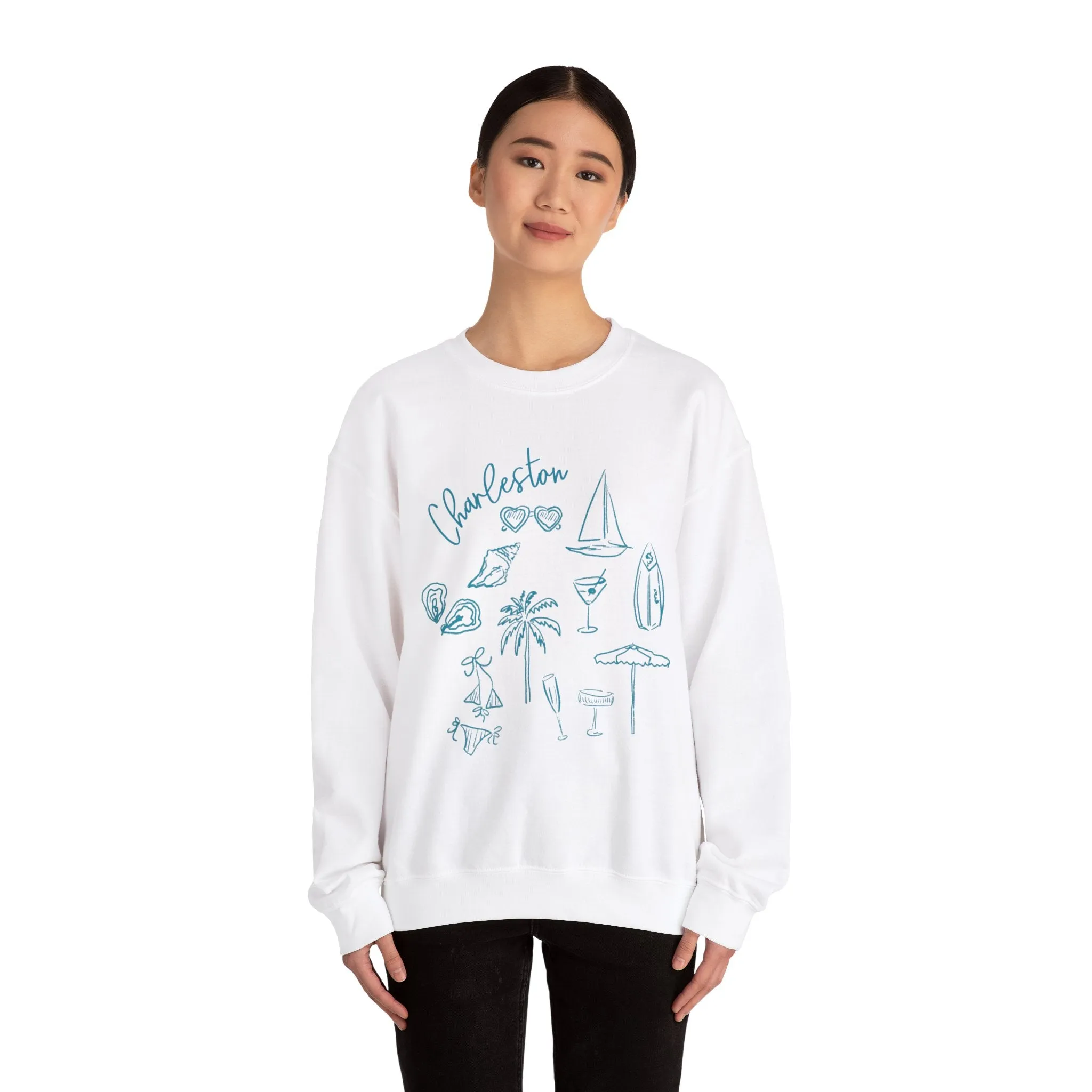 CHARLESTON IN BLUE - Crewneck (POS)
