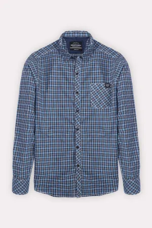 CHECKERD SLIM FIT CASUAL SHIRT