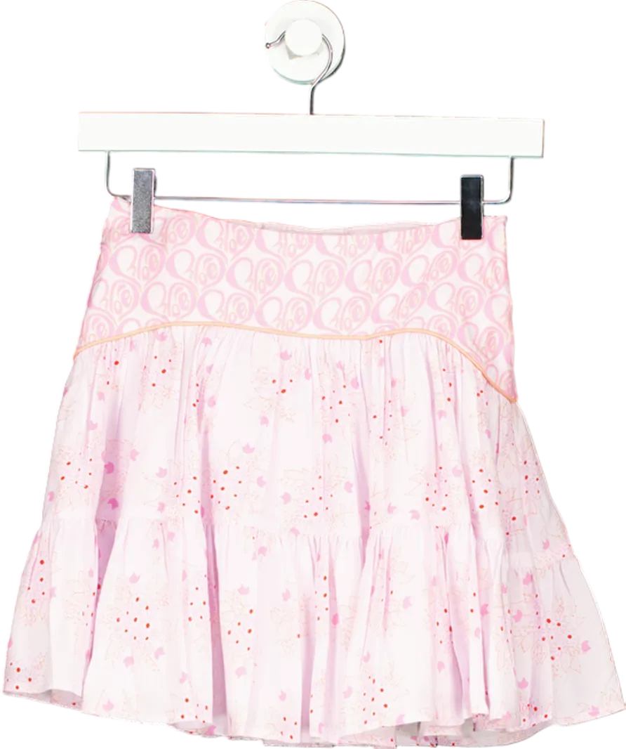 CHLOE Teen Pink Floral Skirt 14 Years