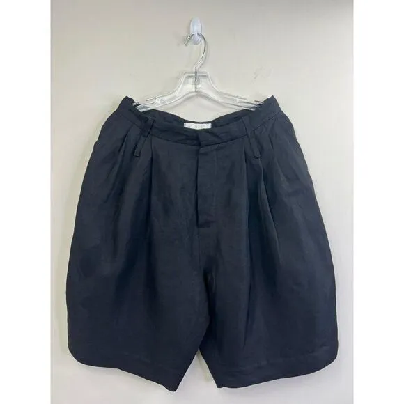 CHLOE Women's Black High Waist Shorts Size IT40