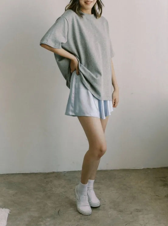Cindy Satin Mini Skirt