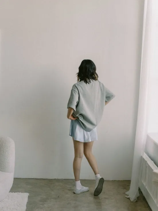 Cindy Satin Mini Skirt