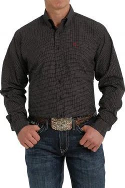 CLMTW1105316 Cinch Mens L/S Plaid