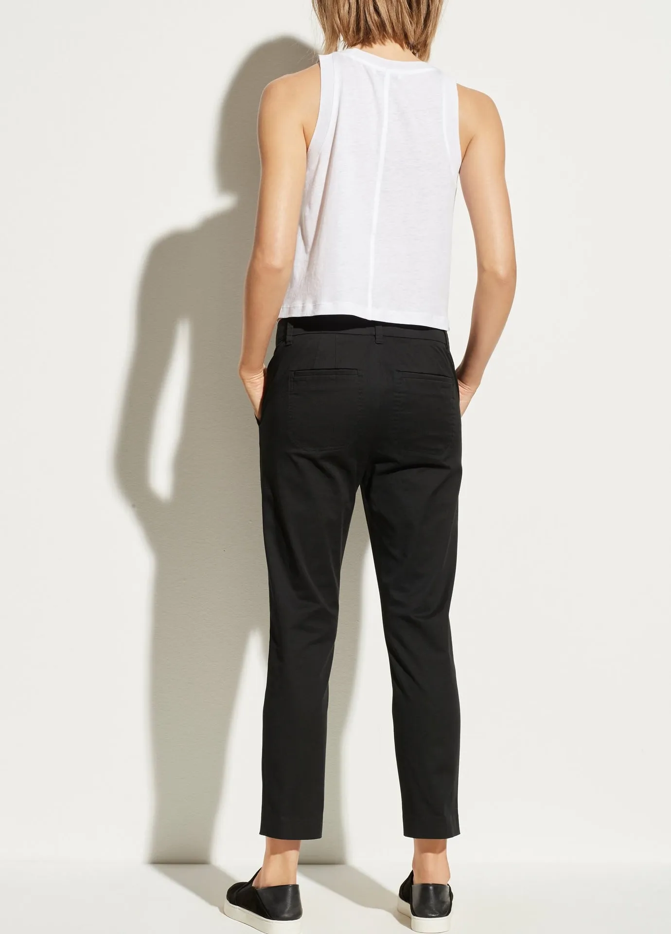 Coin Pocket Chino Pant (Black)