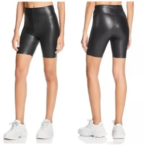 Commando Faux Leather Bike Shorts