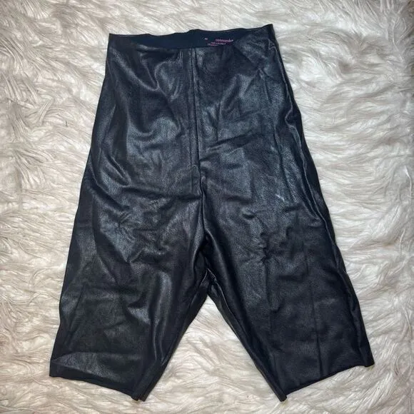 Commando Faux Leather Bike Shorts