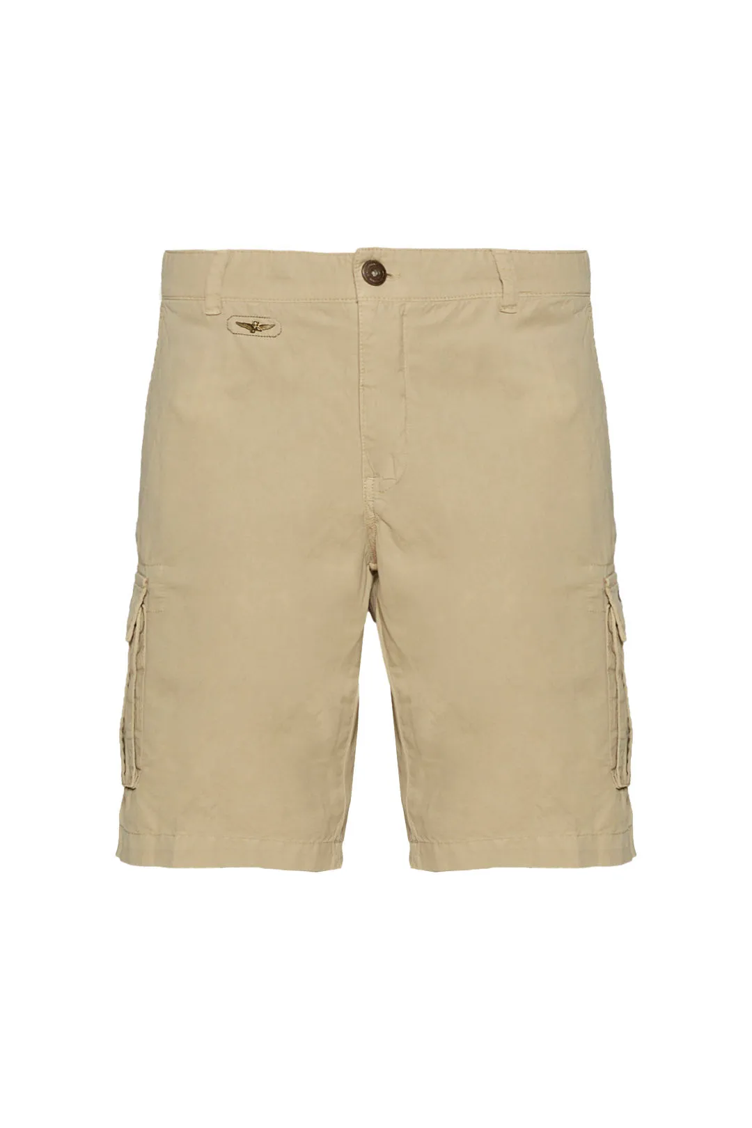 Cotton gabardine Bermuda shorts Men