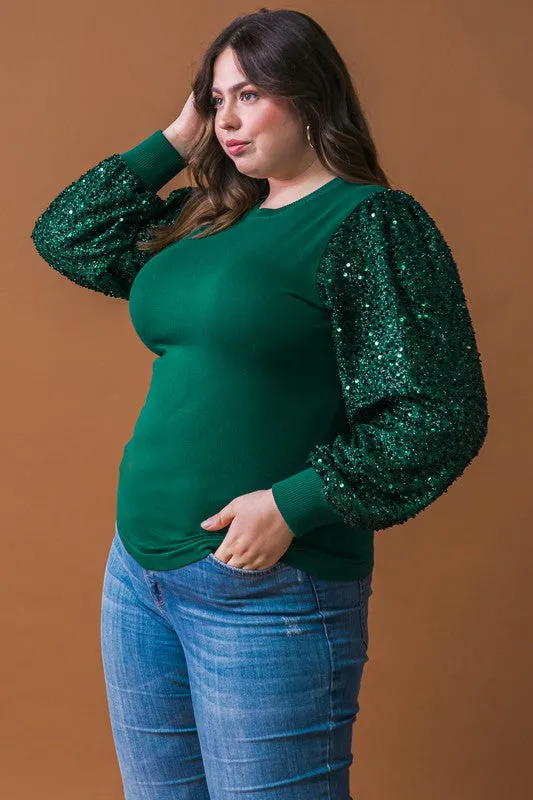 Curvy Party Time Sweater