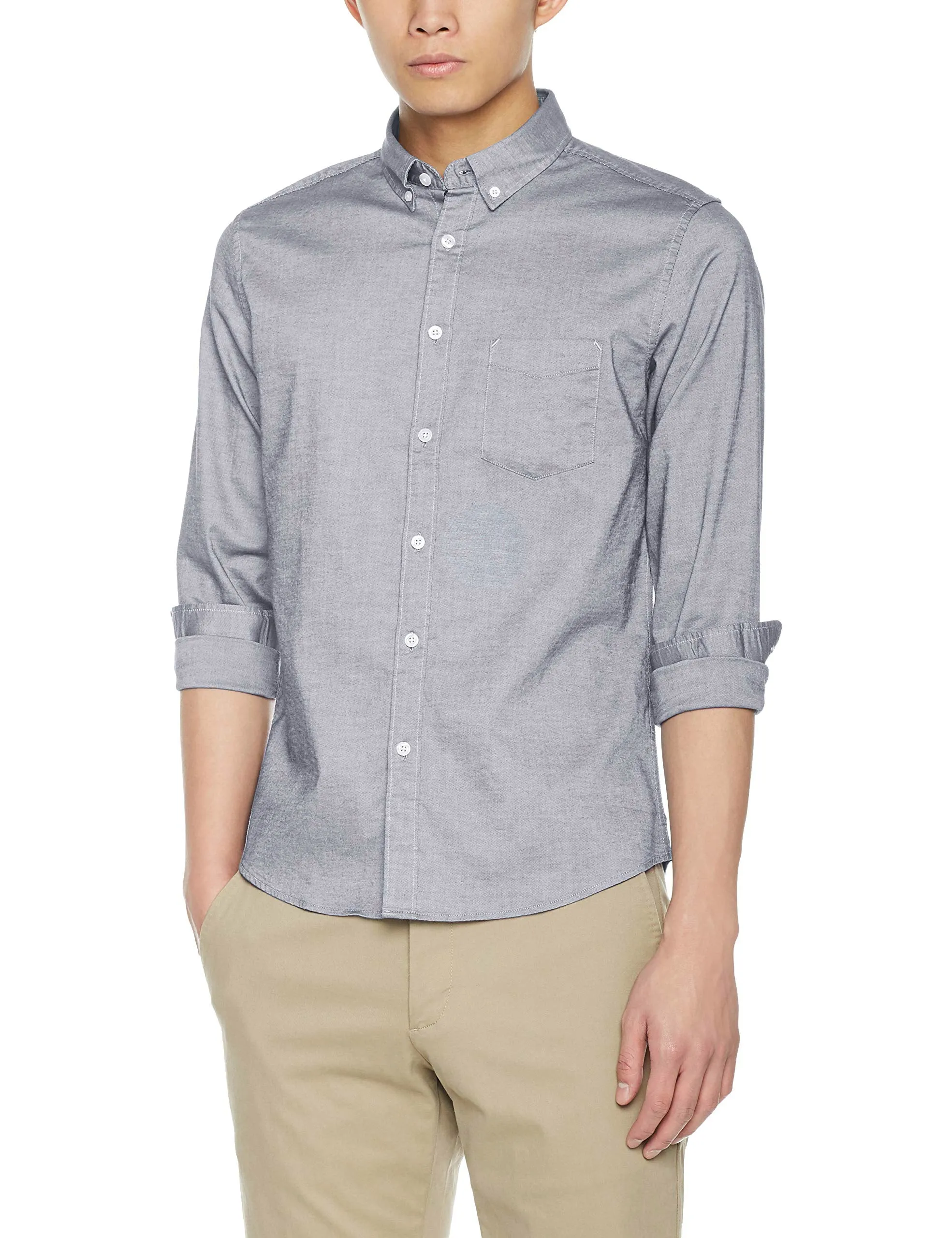 Demon&Hunter CS1 Series Men's Slim Fit Oxford Shirt DCS1518