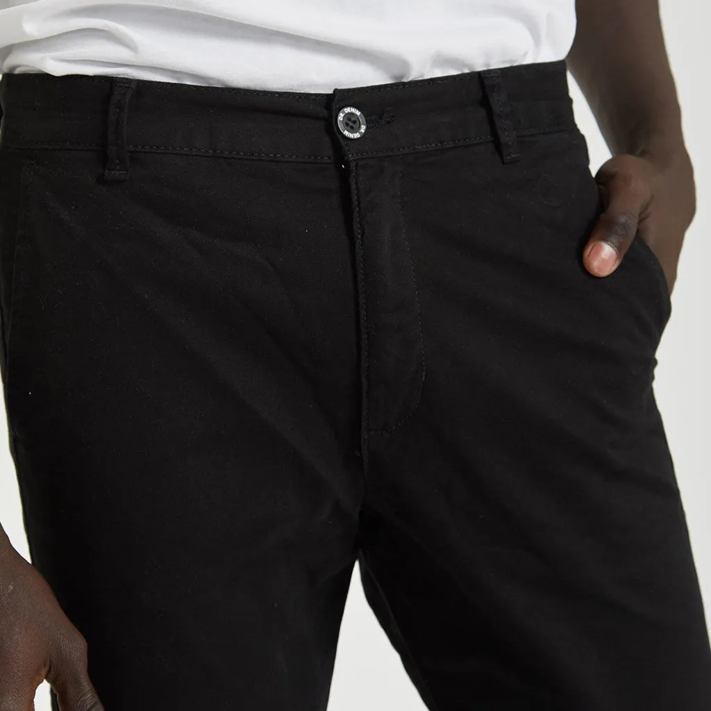 Dr Denim Heywood Chino Pants, Black
