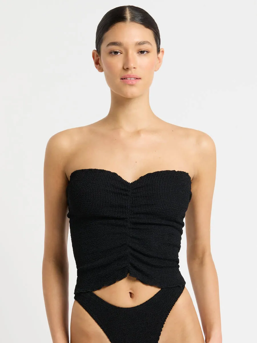 Eco Dara Top/Skirt In Black
