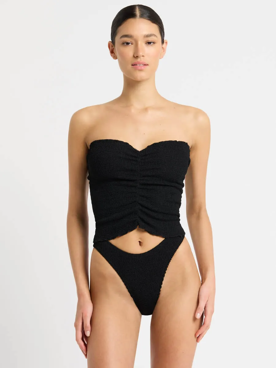 Eco Dara Top/Skirt In Black