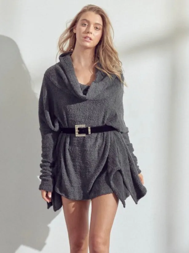 Fall Away Tunic: Slate