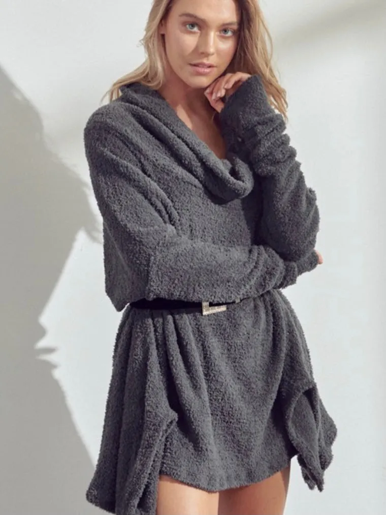 Fall Away Tunic: Slate