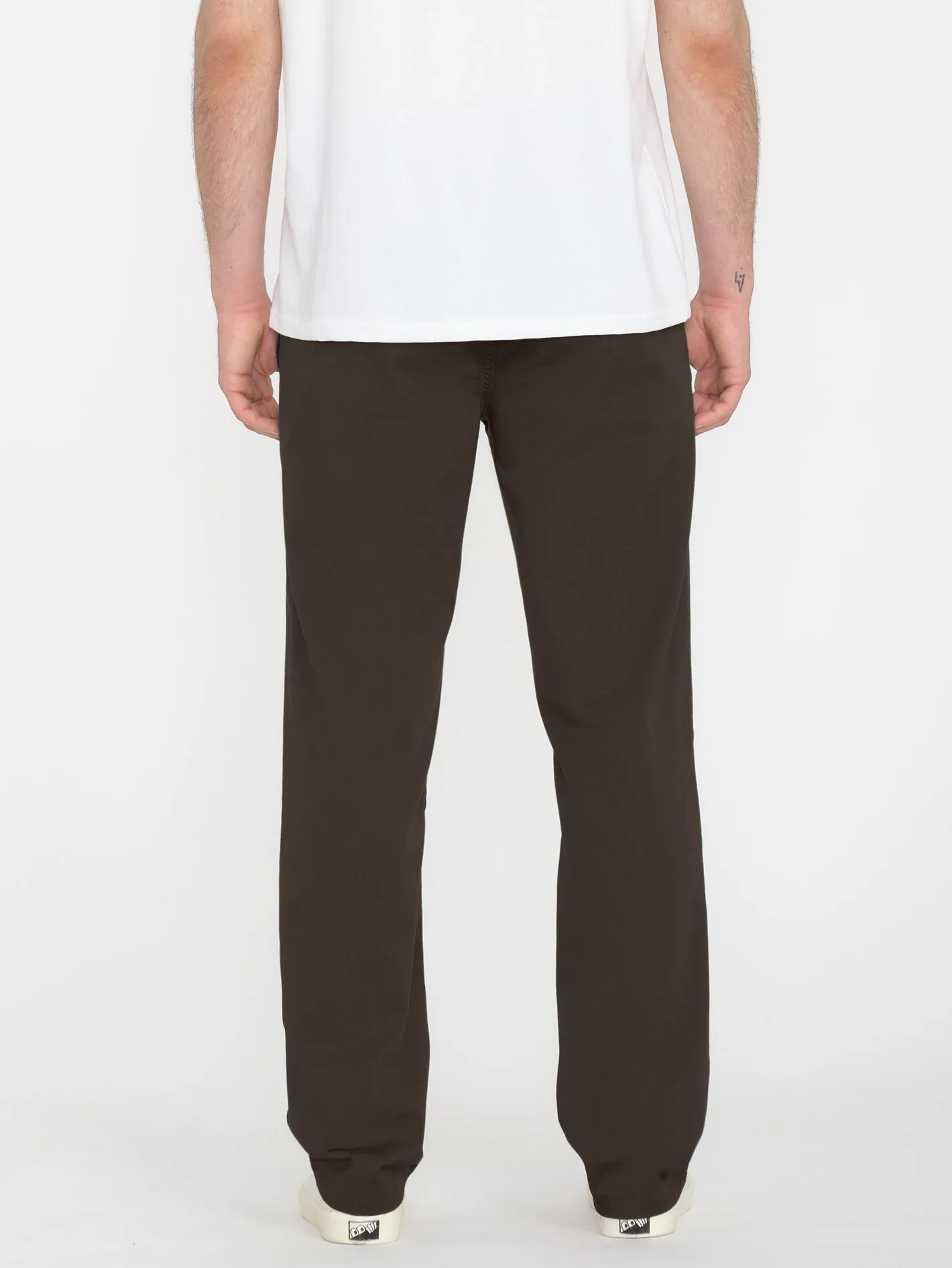 Frickin Modern Stretch Chino-Hose - DARK BROWN