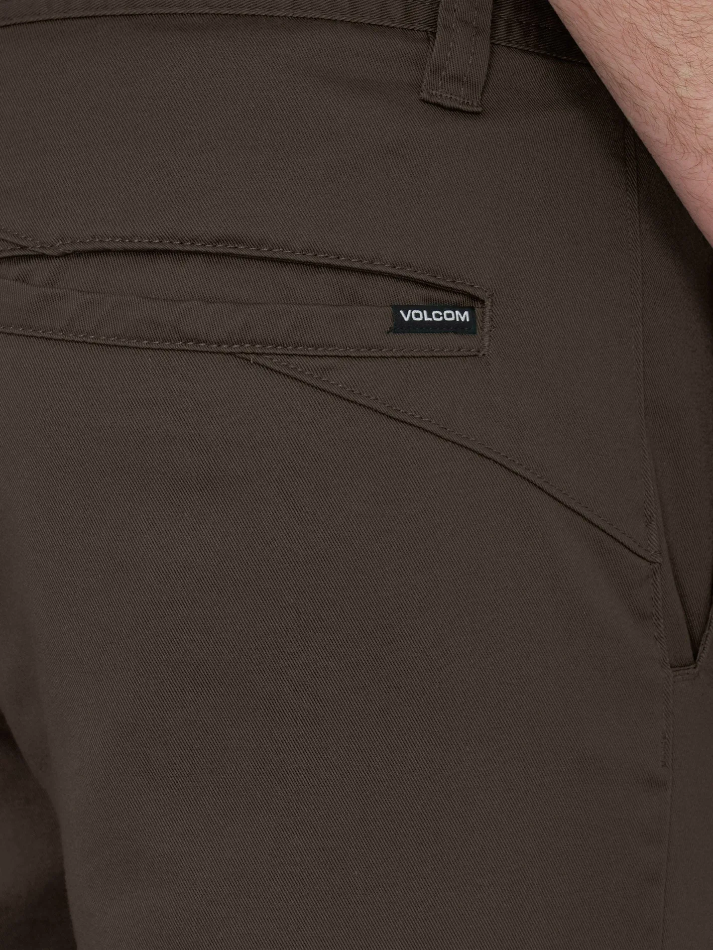 Frickin Modern Stretch Chino-Hose - DARK BROWN