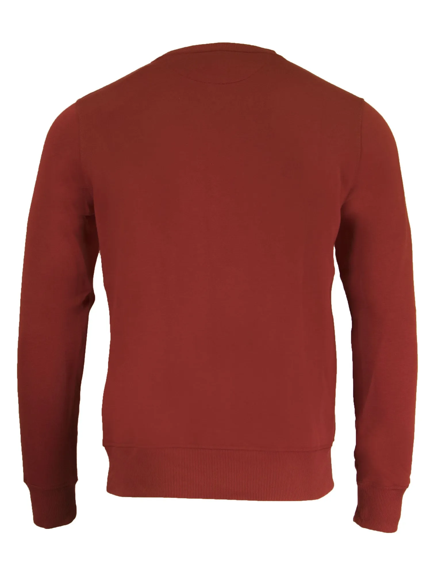 GANT Men's Thunder Red O3 Gant Embossed C-Neck Sweat 276317 Size M $165 NWT