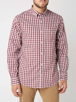 GANT Mohogny Red Heather Oxford Button Down Shirt 304110 Size M NWT