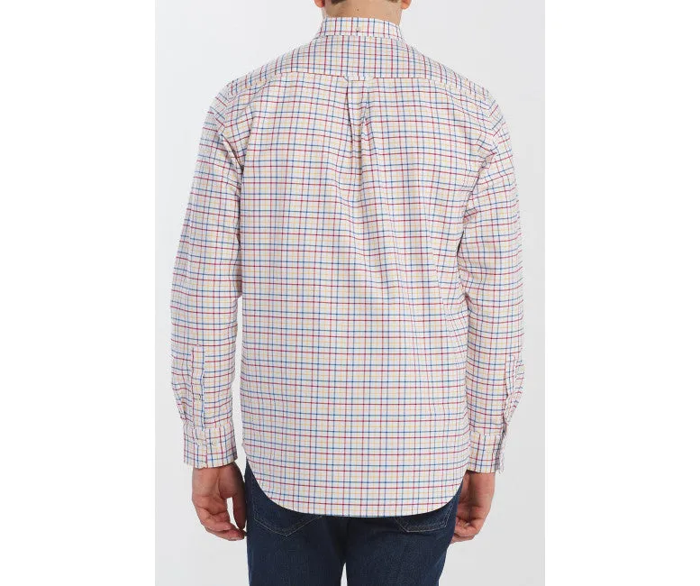 GANT Red Beefy Oxford Check Button Down Shirt 3005470 Size M NWT