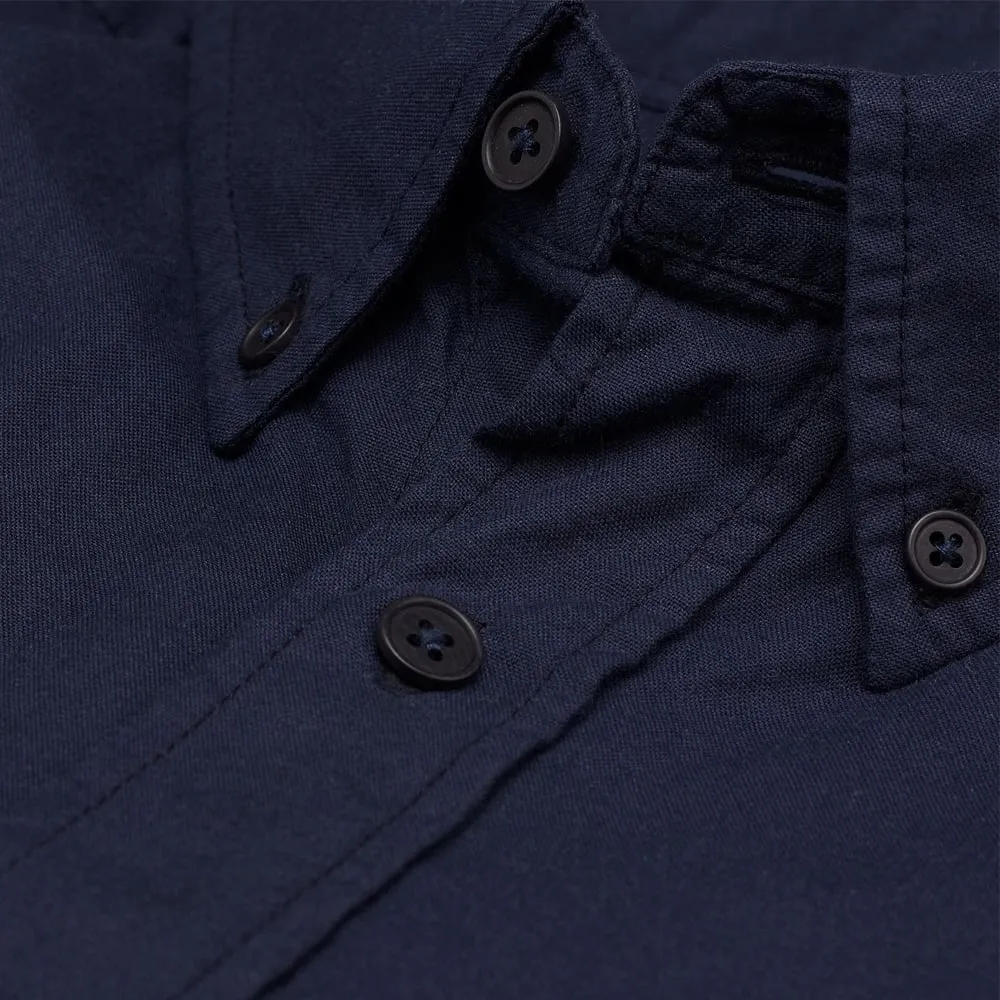 GANT RUGGER Evening Blue Organic Oxford Button Down Shirt 362755