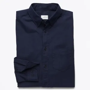 GANT RUGGER Evening Blue Organic Oxford Button Down Shirt 362755
