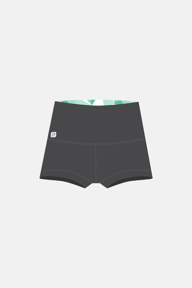 Girls High Waisted Shorts