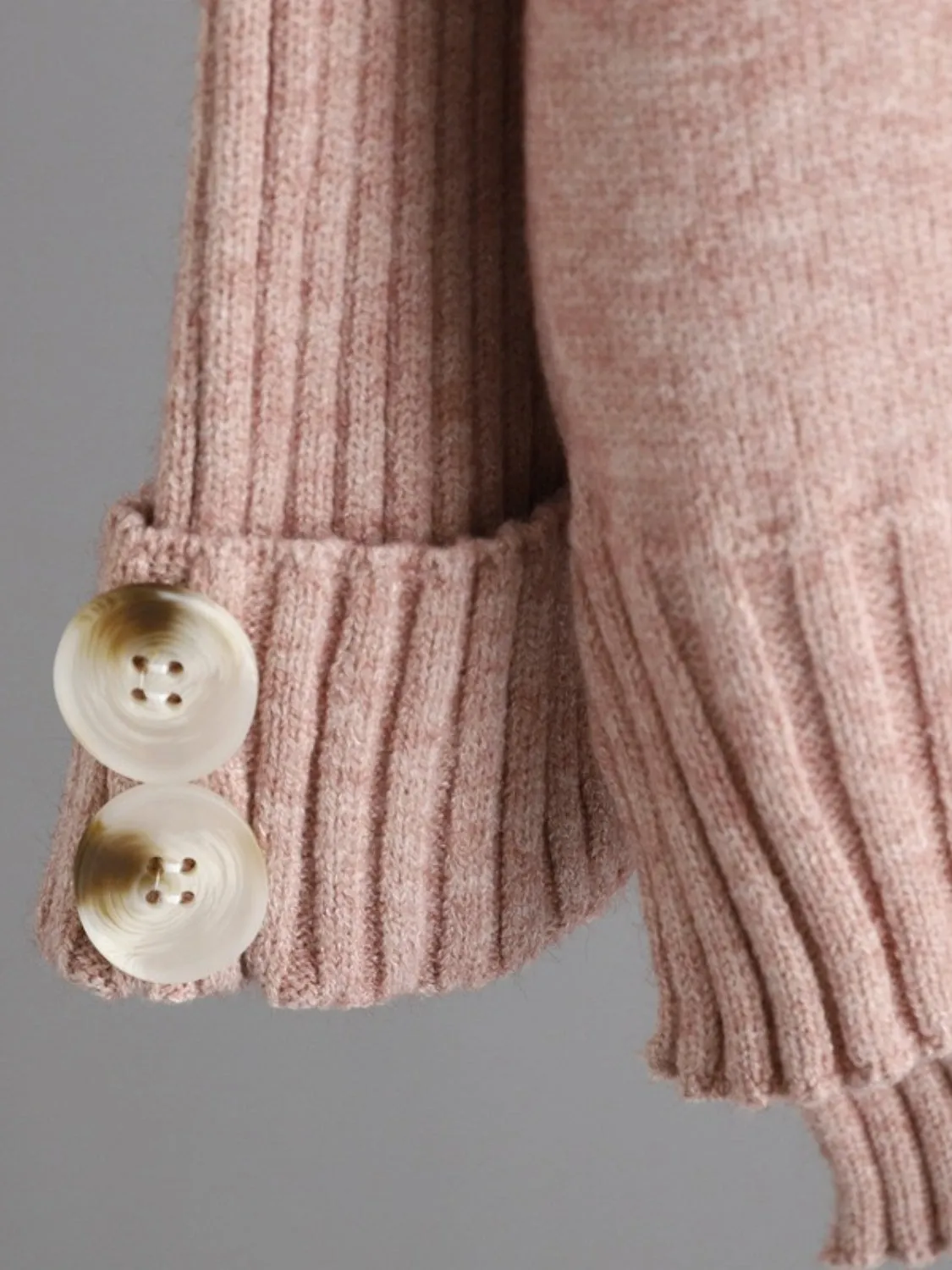 Hazel Blues® |  Basic Bae High- Low Turtleneck Long Sleeve Top and Pants Sweater Set