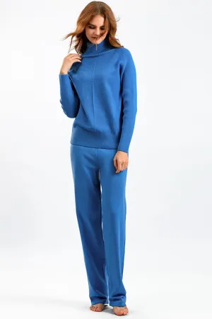 Hazel Blues® |  Basic Bae Turtleneck Raglan Sleeve Top and Pants Sweater Set