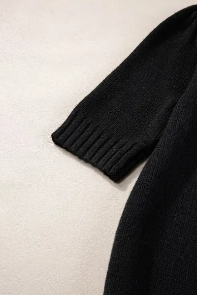 Hazel Blues® |  Tie Back Half Sleeve Sweater