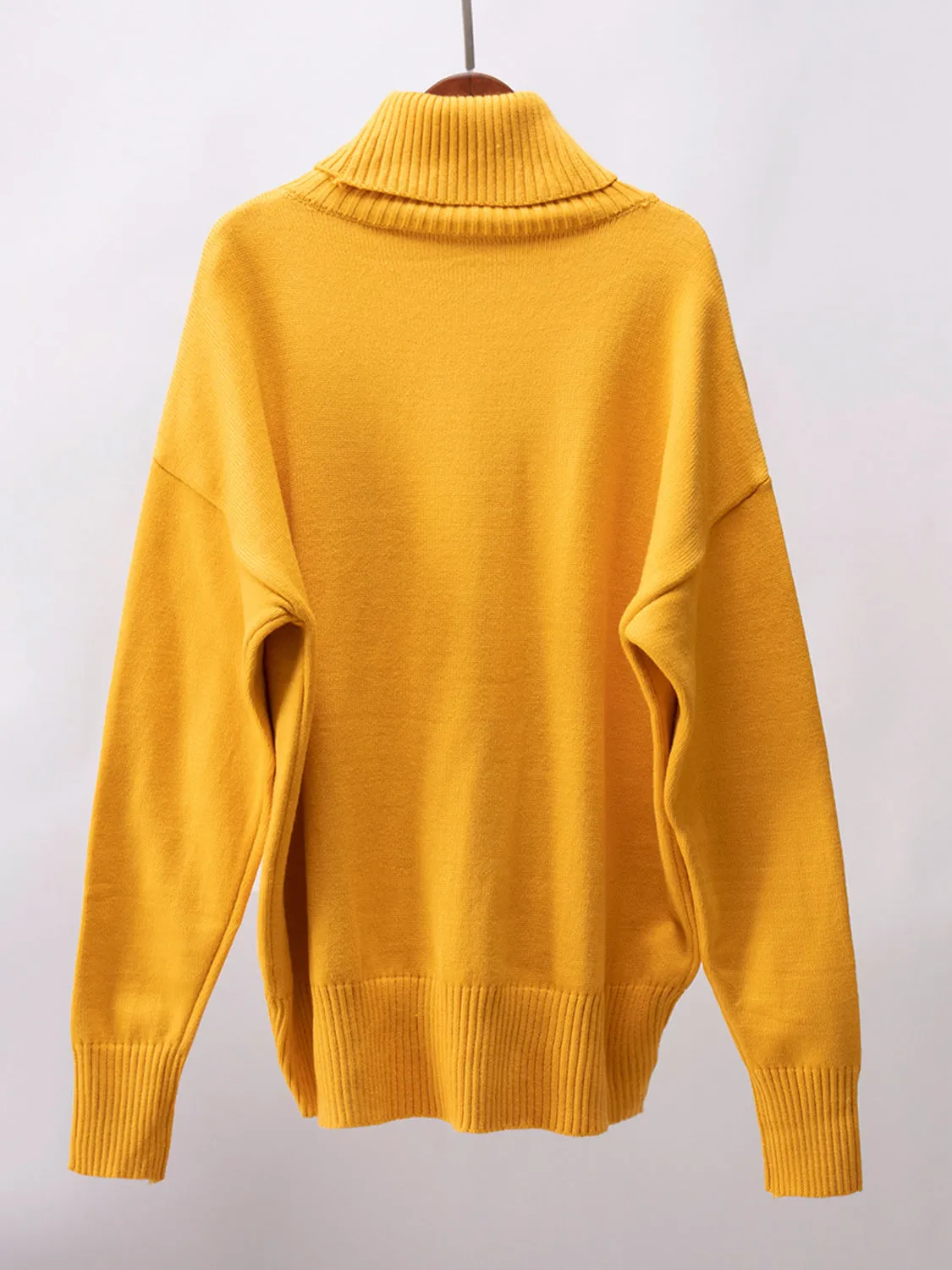 Hazel Blues® |  Turtleneck Long Sleeve Sweater