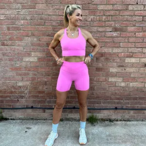 Heatwave Shorts in Barbie Pink - PRE ORDER