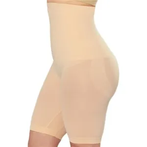 High Waisted Shapewear Shorts – Tummy Control, Thigh Slimming